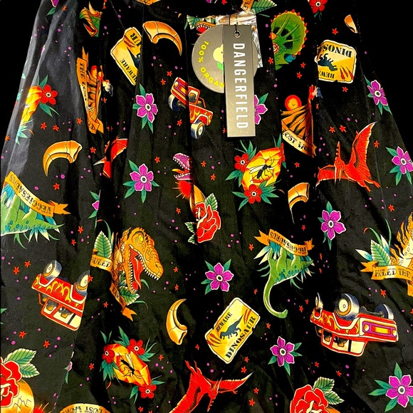 ModCloth,Dangerfield tattoo inspired skirt - Picture 5 of 10